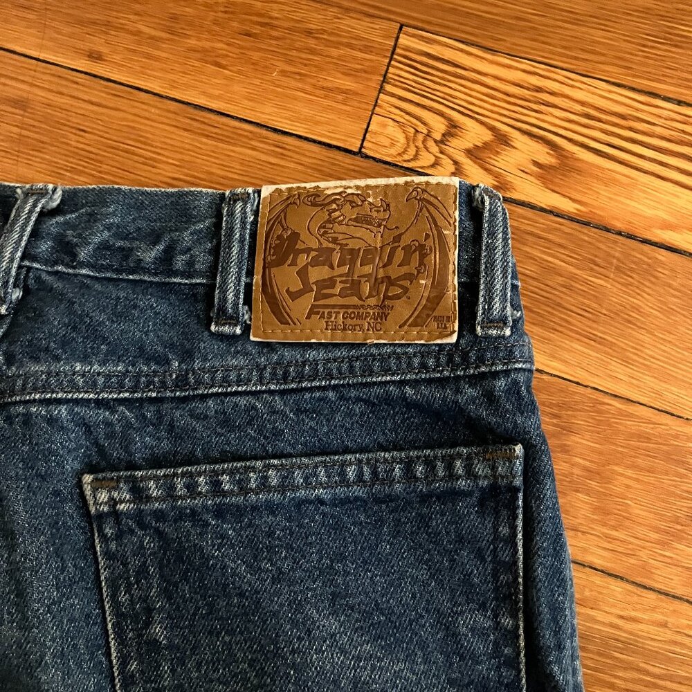 Draggin Jeans Motorcycle Pants 32x32 In Blue